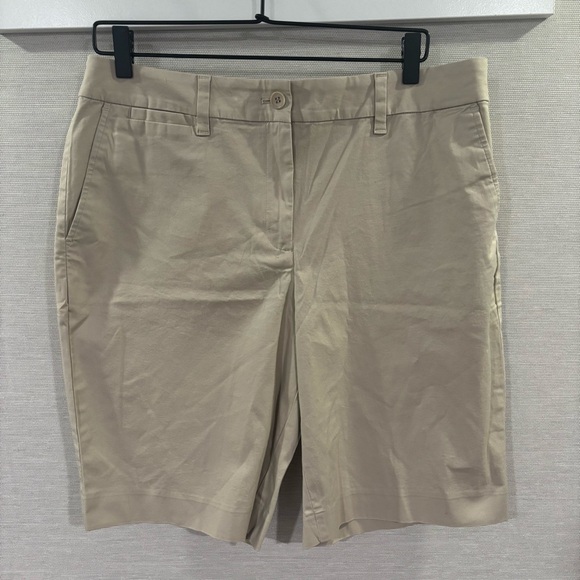 NWT Talbots Tan‎ Perfect Short 10 1/2”  Size 12 - Picture 1 of 7